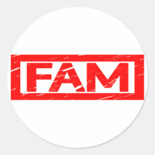 Sticker Rond Tampon