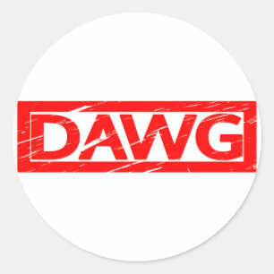 Sticker Rond Tampon