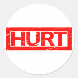 Sticker Rond Tampon endommagé