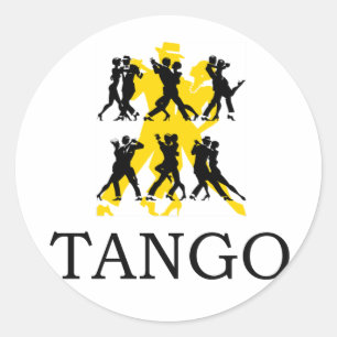 STICKER ROND TANGO