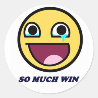 Sticker Rond Tant de victoires !