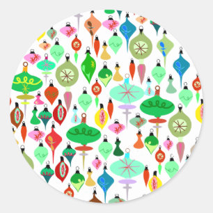 Sticker Rond Tant d'ornements