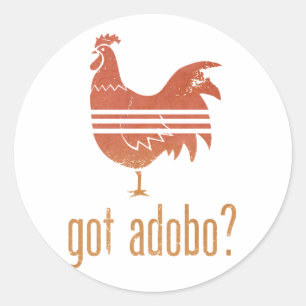 Sticker Rond T'as Adobo ?