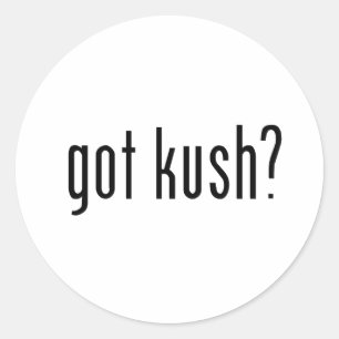 Sticker Rond t'as du kush ?