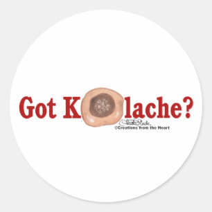 Sticker Rond T'as Kolache ?