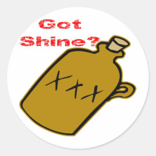 Sticker Rond T'As Shine ?