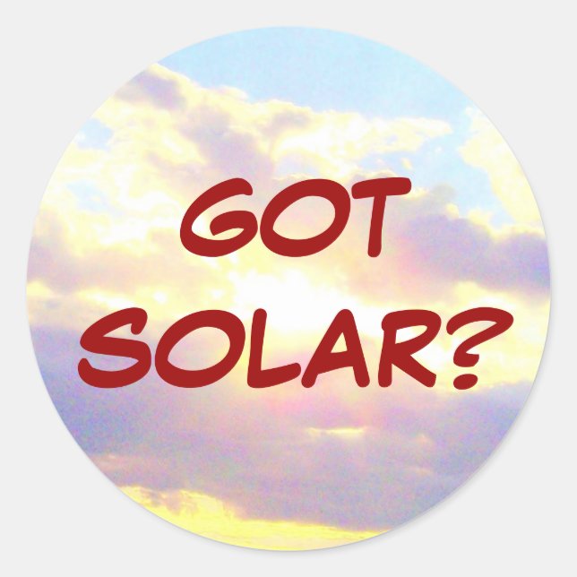STICKER ROND T'AS SOLAR ? (Devant)