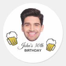 Tatouage personnalisé d'anniversaire avec visage e