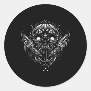 Sticker Rond Tatouage tatouage artistique Tatouage de la peau t