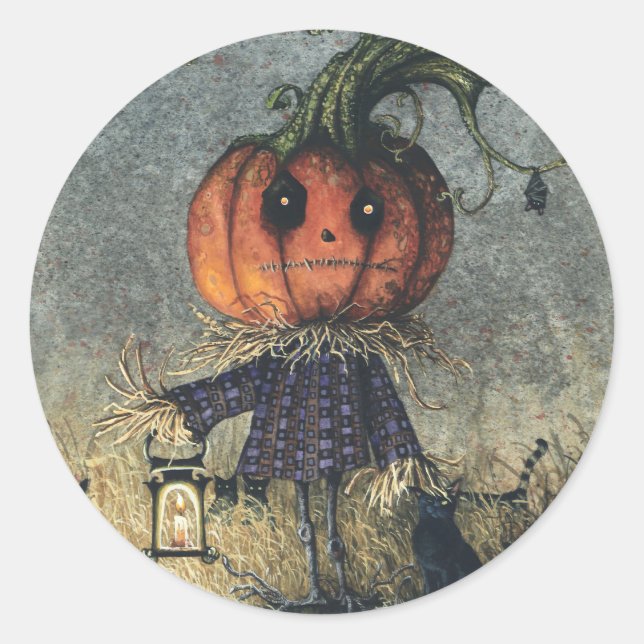 Sticker Rond Tattie Bogle (Devant)