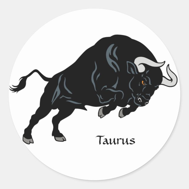 Sticker Rond taurus (Devant)