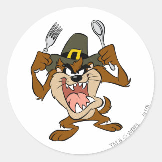 Sticker Rond TAZ™ Hungry