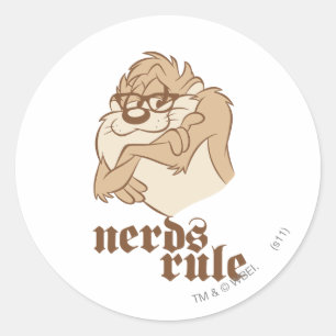 Sticker Rond TAZ™ - Règle de Nerds