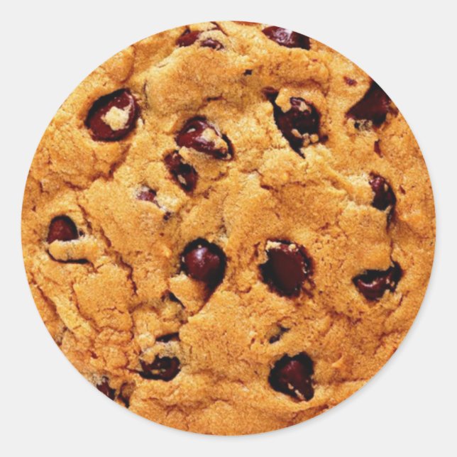 Sticker Rond TBA Winning Chocolate Chip (Devant)