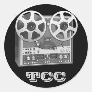Sticker Rond TCC pour la bobine