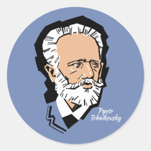 Sticker Rond Tchaïkovski
