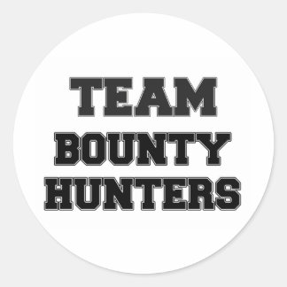 Sticker Rond Team Bounty Hunters