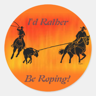 Sticker Rond Team Ropers 202