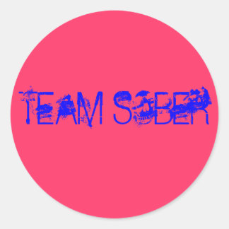 STICKER ROND TEAM SOBER