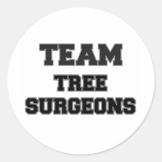 Sticker Rond Team Tree Surgeons
