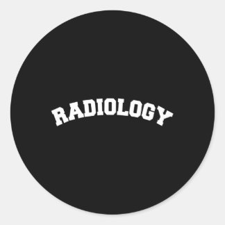 Sticker Rond Technicien en radiologie Rad Tech Xray