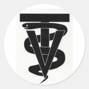Sticker Rond Technicien vétérinaire