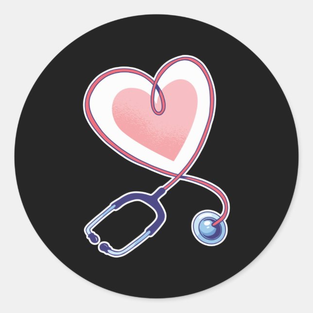 Sticker Rond Technologie chirurgicale (Devant)