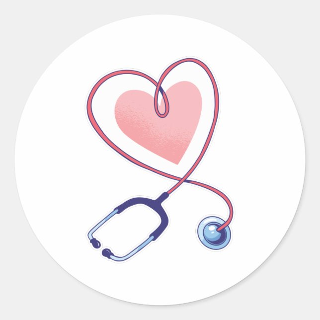 Sticker Rond Technologie chirurgicale (Devant)