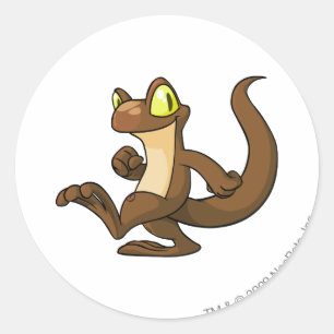 Sticker Rond Techo Brown