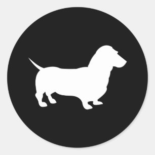 Sticker Rond Teckel
