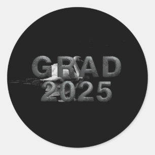 Sticker Rond TEE Grad 2025
