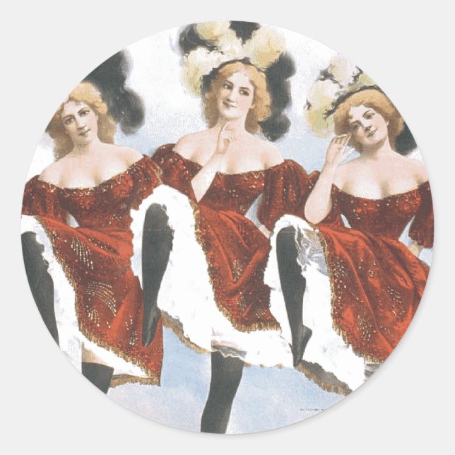 Sticker Rond TEE Oui Je Peux (Devant)