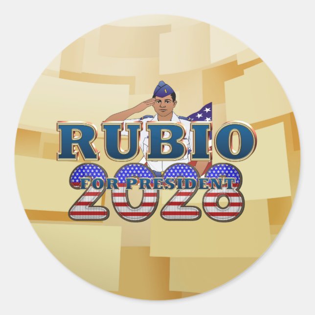 Sticker Rond TEE Rubio 2028 (Devant)