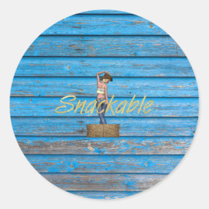 Sticker Rond TEE Snackable