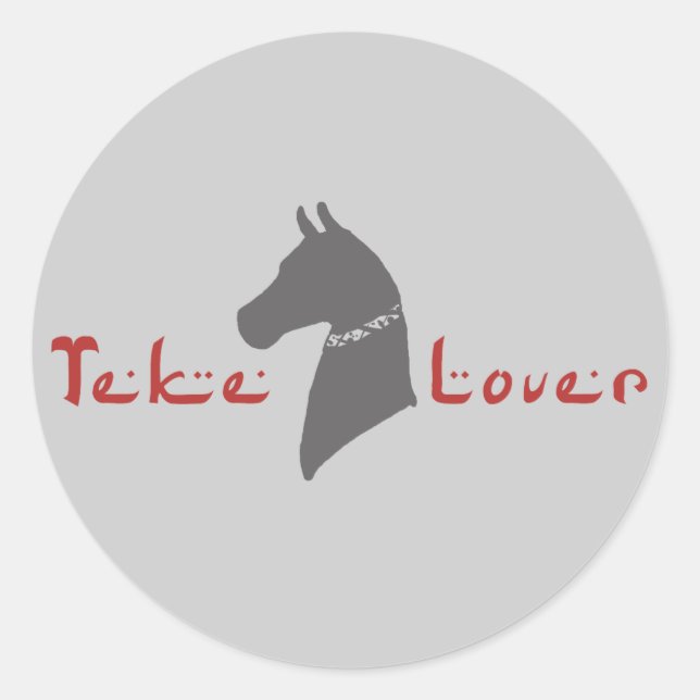 Sticker Rond Teke Lover (Devant)