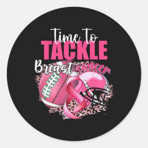 Sticker Rond Temps de survie pour lutter contre le cancer du se