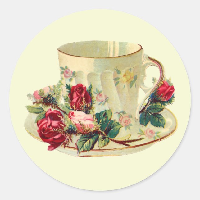 Sticker Rond Temps d'enseignement (Devant)