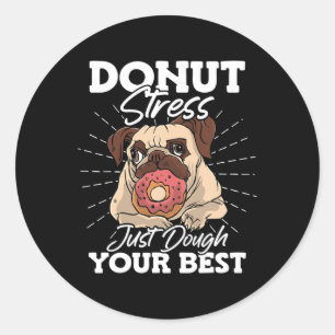 Sticker Rond Tenir à l'aide de la soie Dur votre meilleure sens