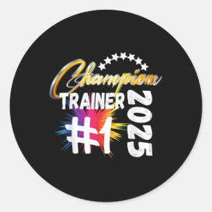 Sticker Rond Tennis de table Badminton Volleyball Golf Handball