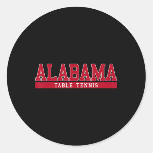 Sticker Rond Tennis De Table En Alabama