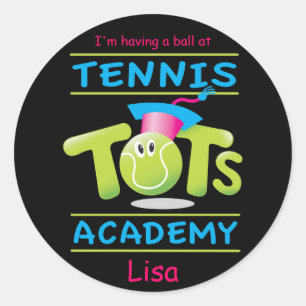 Sticker Rond Tennis Tots Academy_J'ai un ballon