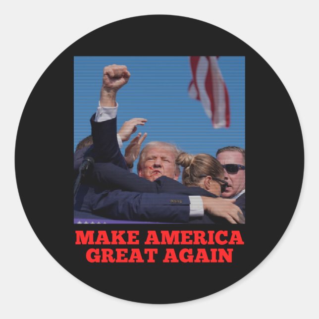 Sticker Rond Tentative d'activation à l'épreuve des puces V2 1 (Devant)