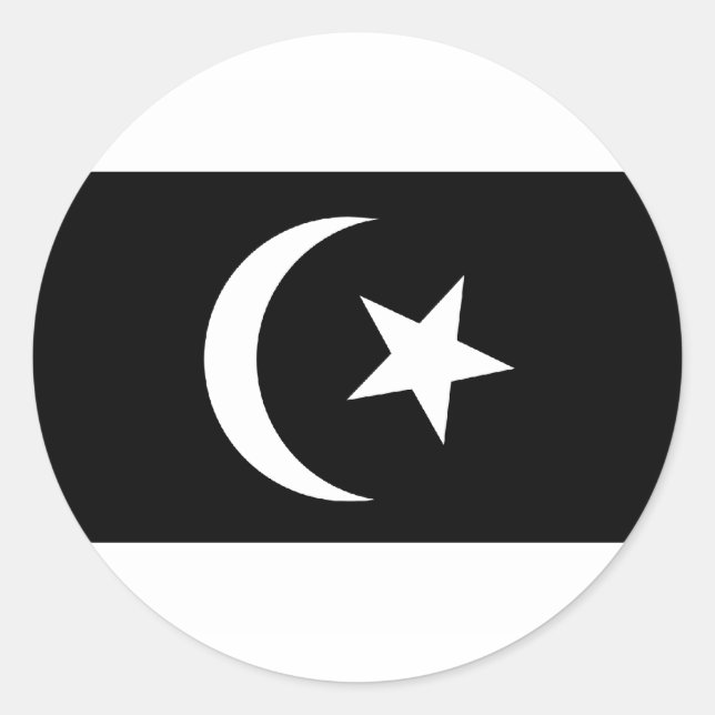 Sticker Rond Terengganu, Malaisie (Devant)