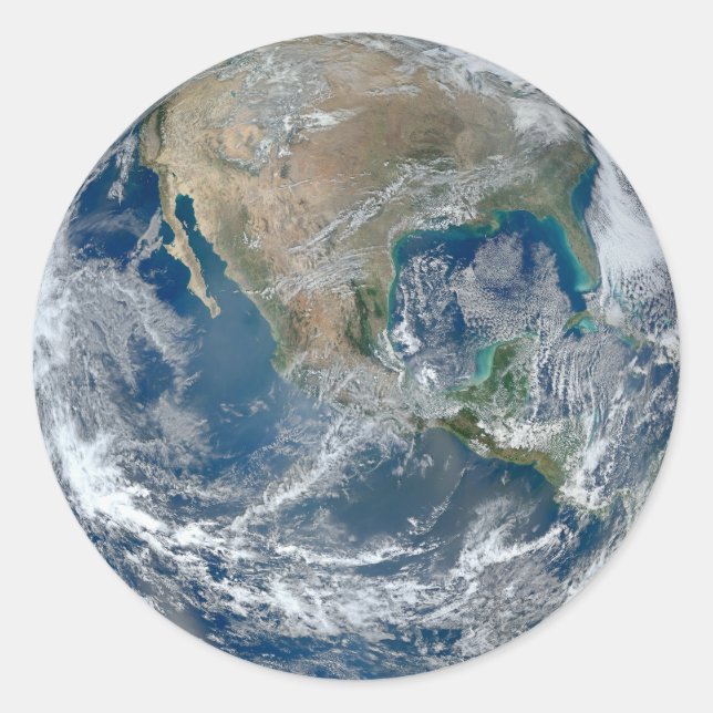 Sticker Rond Terre (Devant)