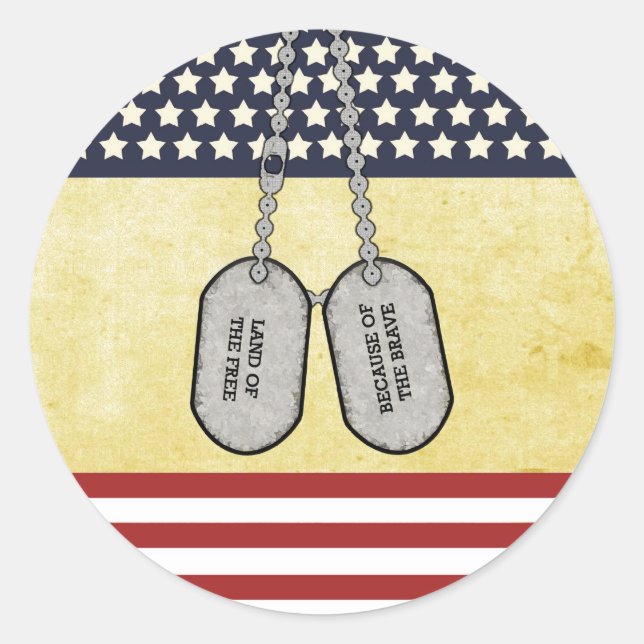 Sticker Rond Terre des Libres (Devant)