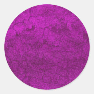 Sticker Rond Terre violette