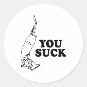Sticker Rond T'es nul