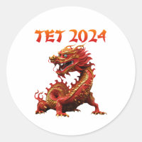 Tet 2024 Année du Nouvel An dragon vietnamien