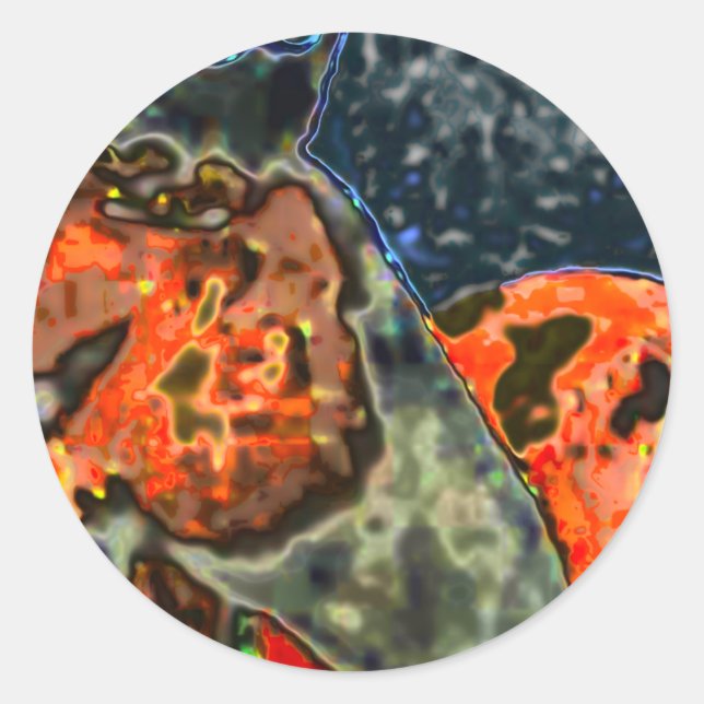 Sticker Rond tête de cheval (Devant)