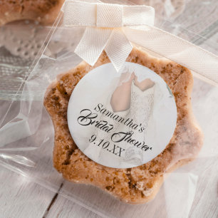 Sticker Rond Texas Bride à Rhinestone Boots Bridal Shower